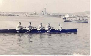 AVIRON YACHT CLUB D ORAN arzew-juin1950